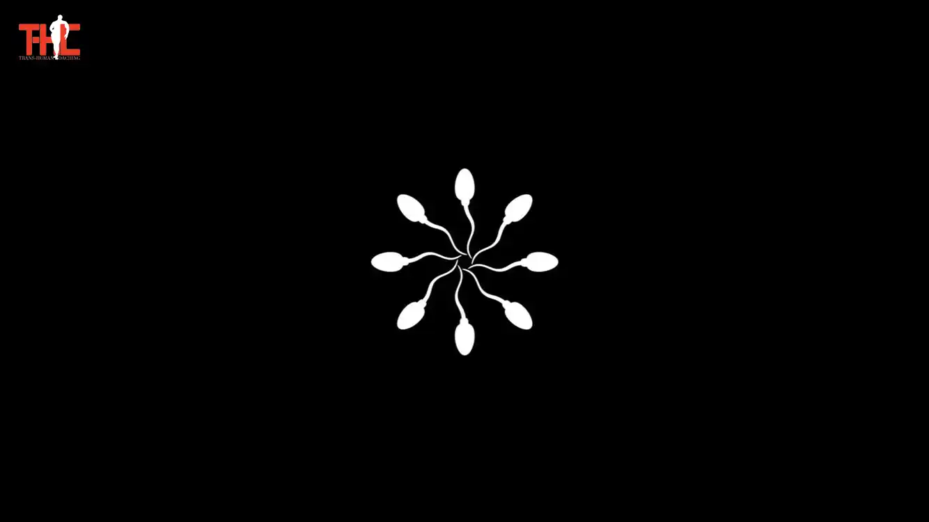 immagine di copertina del post sull'eiaculazione precoce che mostra degli spermatozoi disposti a girandola